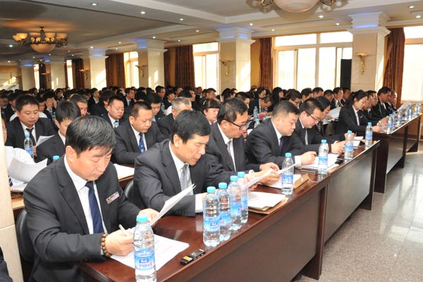 兰州拉斯维加斯游戏3499股份公司召开2014年度“决战二、三季度”劳动竞赛发动大会